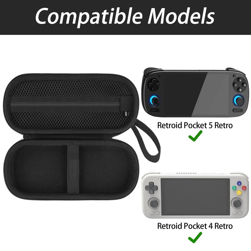 khanka Stroage Case for Retroid Pocket 5 / 4 Retro