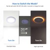 CycevSun Recessed Lighting 4 Inch with Night Light, Dimmable 5CCT