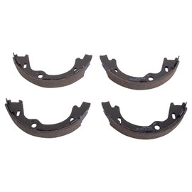 TRQ Rear Parking Brake Shoe Set Compatible with 2009-2011 Hyundai Elantra 2010-2015 Tucson