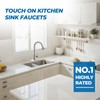 Wewe Black Kitchen Sink Faucets: Water Faucet with Pull Down