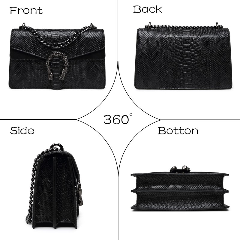 Travistar Crossbody Bag Women's Handbag Small Shoulder Bag Leather with