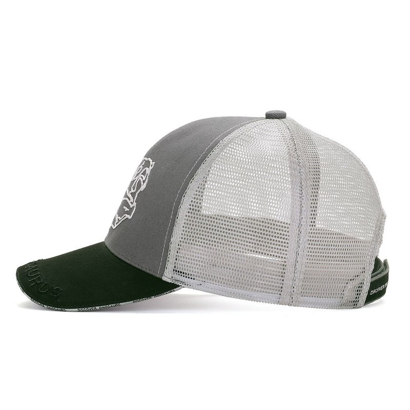 [COLORATA] Colorata Mesh Cap, multicolor (gray / black), Free size