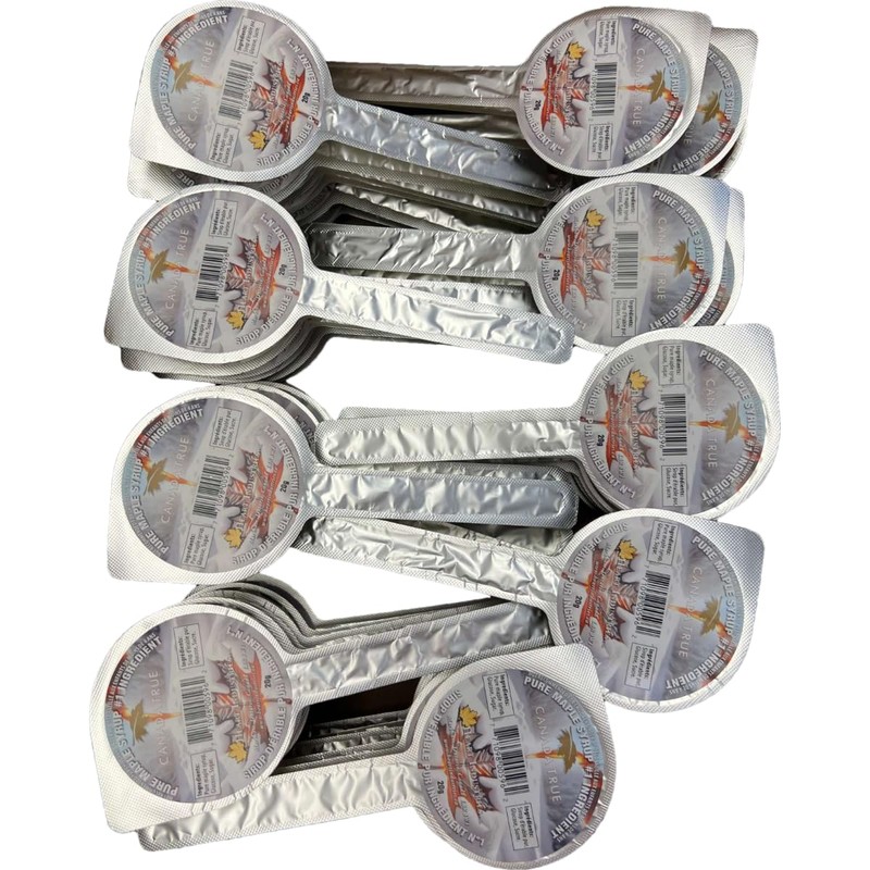 CANADA TRUE Pure Syrup Maple Lollipop 20g/Piece (54 Pieces-Original Box