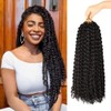 NAYOO Passion Twist Hair-8 Packs 18 Inch Water Wave Crochet