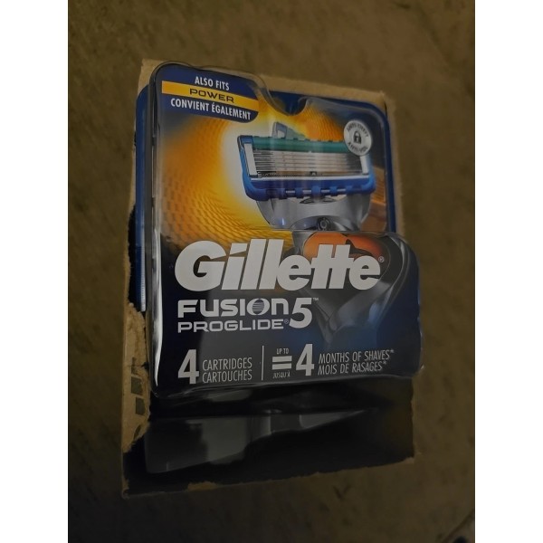 Gillette NEW Pk. Gillette ProGlide Razor Blade Refills, 4 Cartridges