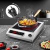 1800W Electric Hot Plate with Infrared Heating & 9 Power