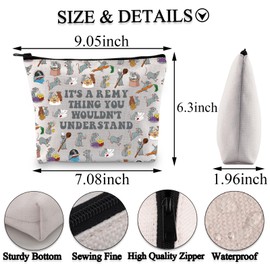 BDPWSS Mouse Chef Gifts Remy Ratatouille Gifts Remy Merchandise It's a Remy Thing You Wouldn't Understand Remy Makeup Bag (Remything bagCA)