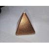 PYRAMID Solid Copper Pyramid - 1.675 inches -Brushed Finish