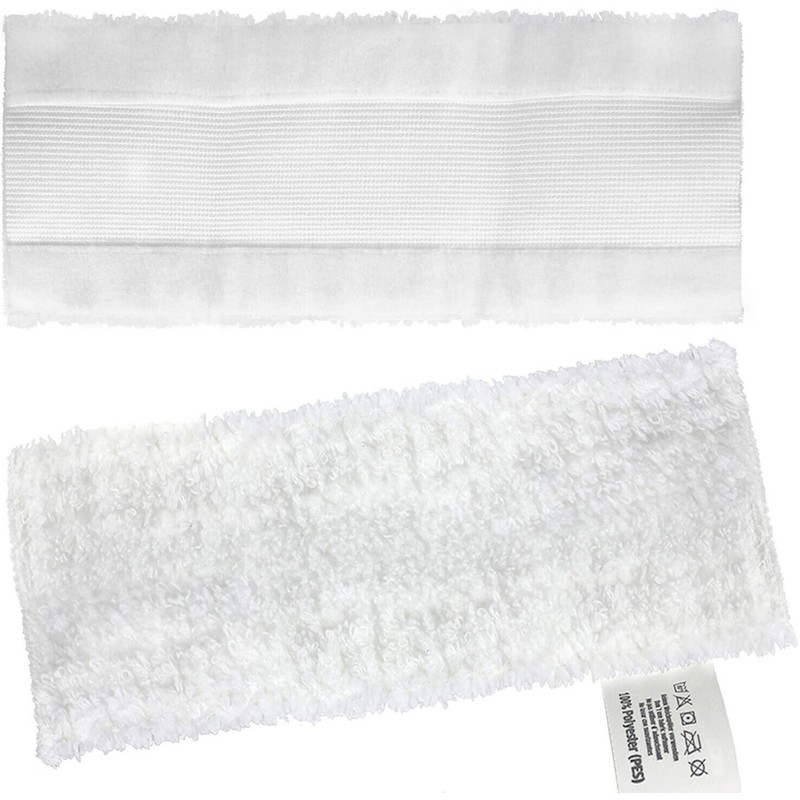SPARES2GO Microfibre Cloth Cover Pads Compatible with Karcher Easyfix SC1