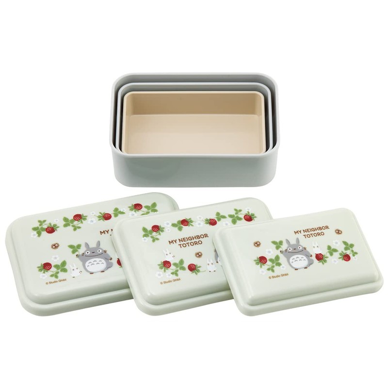 Skater SLUS3AG-A Antibacterial Sealing Containers, Set of 3, Storage Containers,
