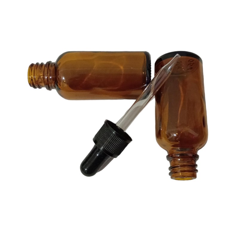 HOPEMOB Paquete 12 Piezas Botella con Gotero-Pipeta 30ml Envases Botella