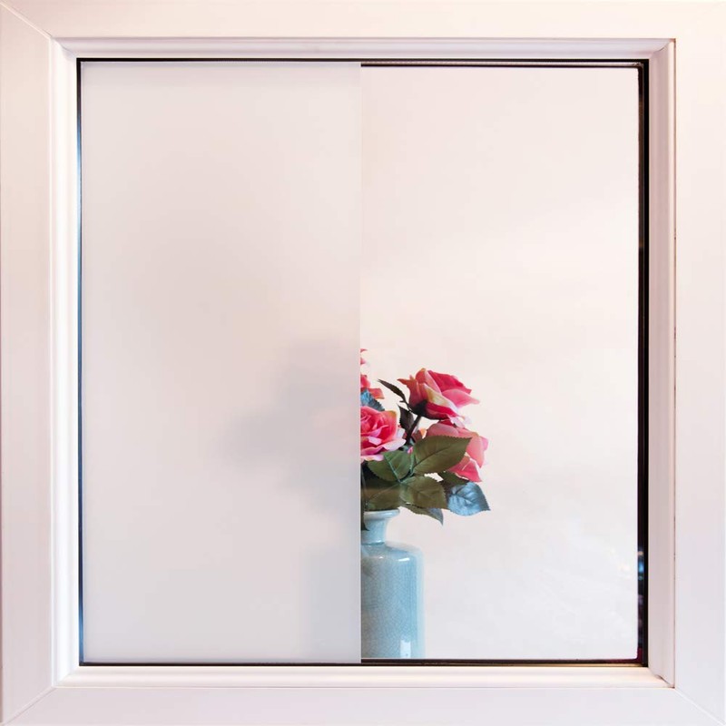 d-c-fix 338-0011-3PKA Privacy Glass Reusable Static Cling Window Film, Frost,