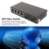 SFP Fiber Switch 6 Ports 10 100 1000M Self Adaptive