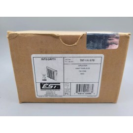 Edwards NEW EST Edwards 757-1A-S70 Speaker Strobe 70V RMS Red Fire Alarm