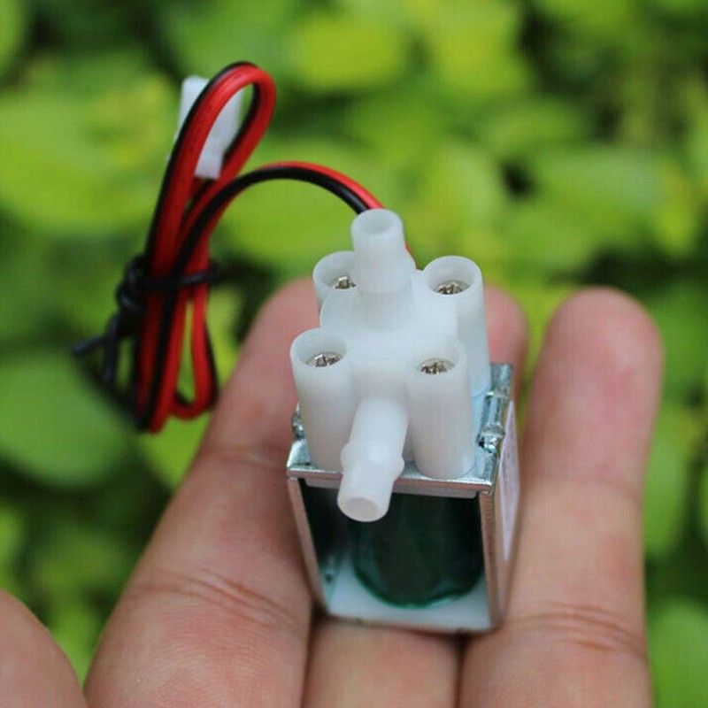 WSDMAVIS 1 Pcs Mini Micro Electric Solenoid Valve DC 12V