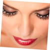 Healeved 10pairs Natural Look Faux Lashes with Rhinestones for Makeup