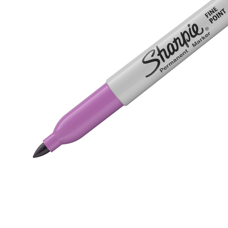 Sharpie Permanent Markers | Fine Point | Boysenberry | 12