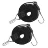 Set of 2 Rubber Bands, Bicycle, Carriage, Rubber Rope, Width