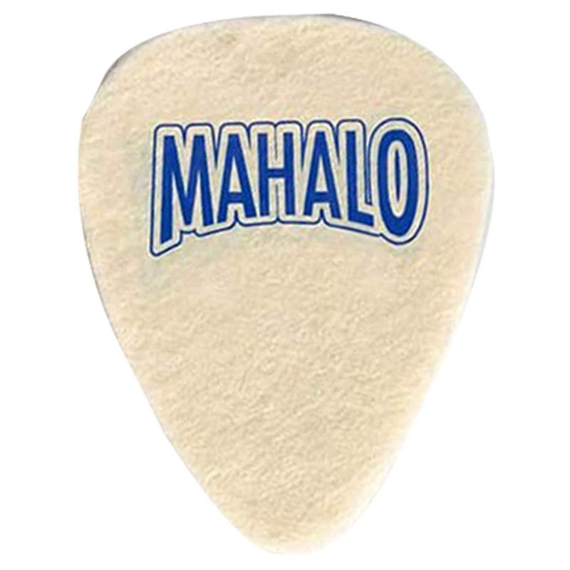 MAHALO FP32/BAG Felt Topics for Ukulele Teardrop Shape 0.1 inch