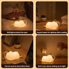 S NMT Cute Elephant Silicone Night Light LED Novelty Lamp