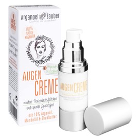 Eye Cream with 10% Argan Oil, Moisturises without irritating, Effective Eye Care against small wrinkles, 30 ml from Argan Oil Magic, Natural Cosmetics from Germany