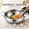 Toutrop Titanium Hammered Soup Pot, Nonstick Soup Pot, Large Cooking