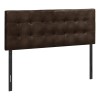 Monarch Bed Headboard Only Queen Size Bedroom Upholstered Pu Leather