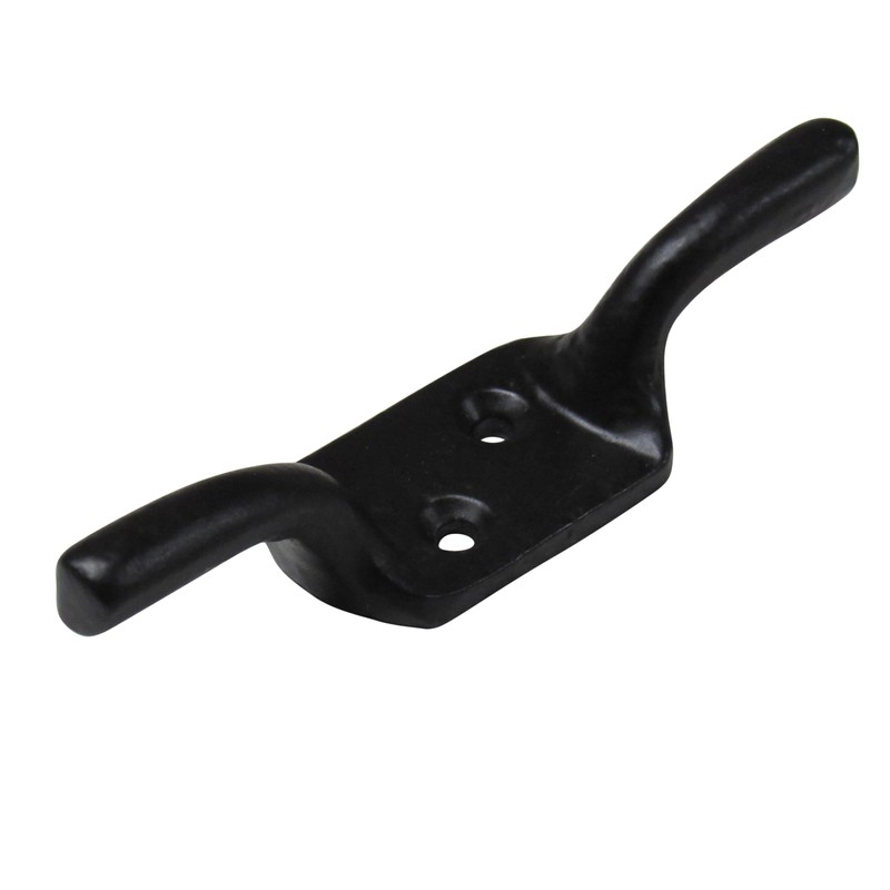 SecureFix Direct Black or Galvanised Cleat Hook 3" - 6"