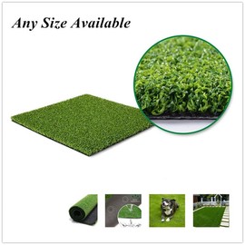 Golf Putting Green Turf (0.47" Custom Size) 2FTx25FT Multi-use Artificial Grass Rug Indoor/Outdoor Carpet, Golf Hitting Practice Mat at Home,Fake Grass Landscape for Décor