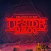 Jesalah Welcome To The Upside Down Neon Sign LED Sign
