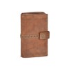 Bear Design Cow Lavato Cognac Women's Leather Purse 10 x