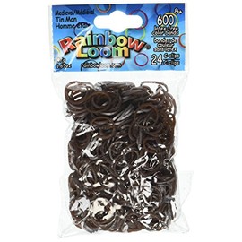 Rainbow Loom Medieval Tin Man Rubber Bands with 24 C-Clips (600 Count)