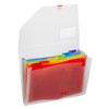 Snopake A4 Rainbow Expanding Organiser 6-Part [Pack of 1] Ref: