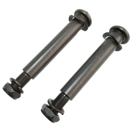 Elliptical Replacement Parts,Set of 2 Sturdy Black Bolts for Elliptical Machine | Sports Equipment Fastener, Indoor Bike Hardware Set for Women & Men Sports