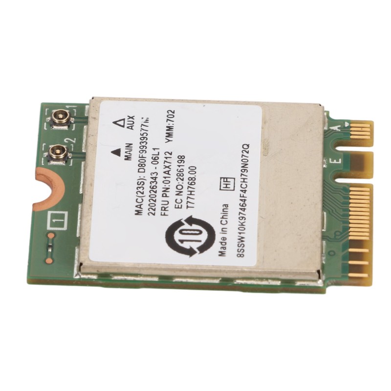 RTL8822BE Network Card 01AX712 433Mbps WiFi Bluetooth 4.0 M.2 NGFF