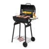 JTDISHI Carbon Grill, Charcoal fire Smoked Barbecue Grill, American Style
