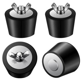4 Size Pool Winterizing Plugs, 25mm+32mm+38mm+51mm Rubber Pool Plug Inlet Nozzle Winter Swimming Pool Expansion Plugs Winterizing Plug Swimming Pools, Drain Pipes