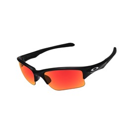 1.6MM Polarized Replacement Lenses for Oakley Quarter Jacket OO9200 62mm Sunglasses, UV Protection, Dark Mirror Lens, Repair Parts&Kit (Fire Red)
