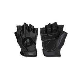 Gorilla Wear Mitchell Training Gloves - Black - Bodybuilding and Fitness Accessories for Men and Women, S