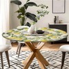artslion Outdoor Round Tablecloth with Elastic Band 44In-110cm Elastic Garden