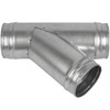 4'' Inch Duct Splitter to 45° Degree 4" Inch Branch
