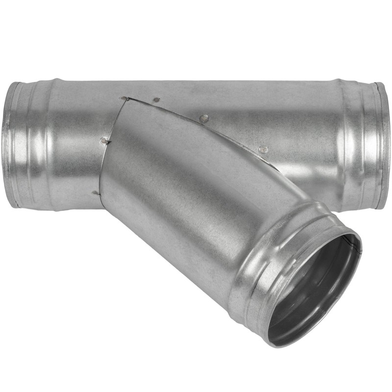 4'' Inch Duct Splitter to 45° Degree 4" Inch Branch