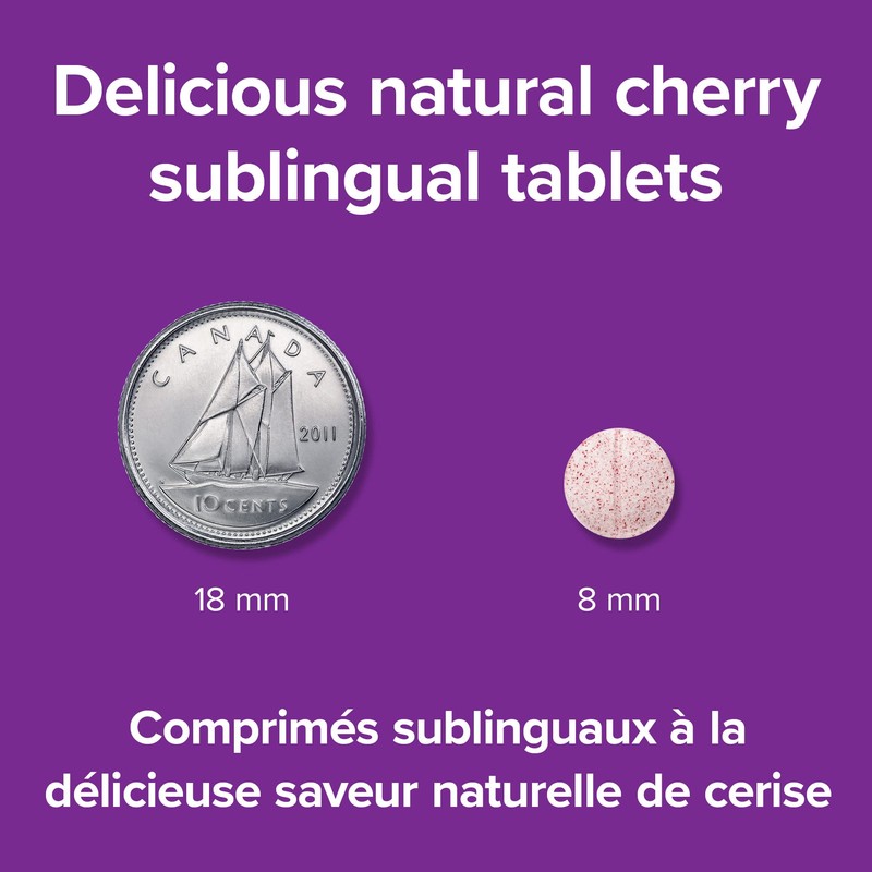 Webber Naturals Vitamin B12 2500 mcg, Quick Dissolve, 110 Tablets,