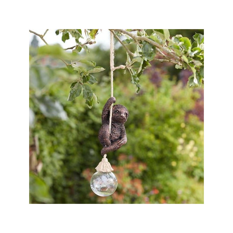 Smart Solar Swinging Sloth LED Solar Light Garden Decoration 34