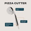 Current Pizza Cutter, Ultra-Sharp, Heavy-Duty Stainless Steel Wheel with Ergonomic