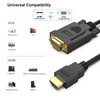BENFEI 10 Pack HDMI to VGA 6 Feet Cable, Uni-Directional