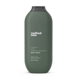 Method Men, Juniper + Sage Body Wash, Paraben and Phthalate Free, 18 fl oz (Pack of 1)