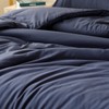ROSGONIA California King Comforter Set Navy Blue,3pcs(1 Boho Cal King