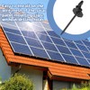 LMYDIDO 30 Packs Solar Panel Guard Clips Wire Mesh Clips,