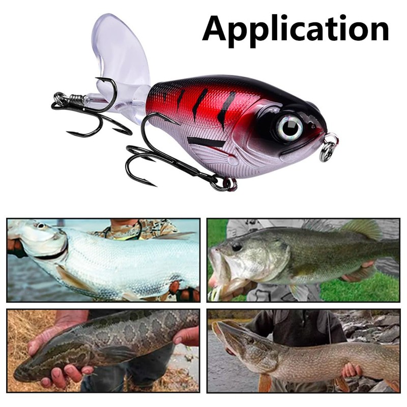 (E# Large) Sharp Hook & Jig Blade Spinners Fishing Lures,